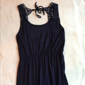 Navy blue dress